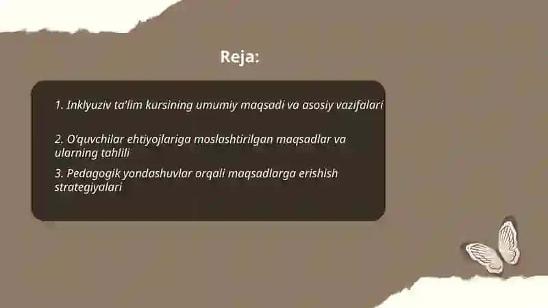 Inklyuziv ta'lim kursi 2
