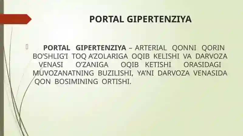 JIGARDAN TASHQARI PORTAL GIPERTENZIYA 2
