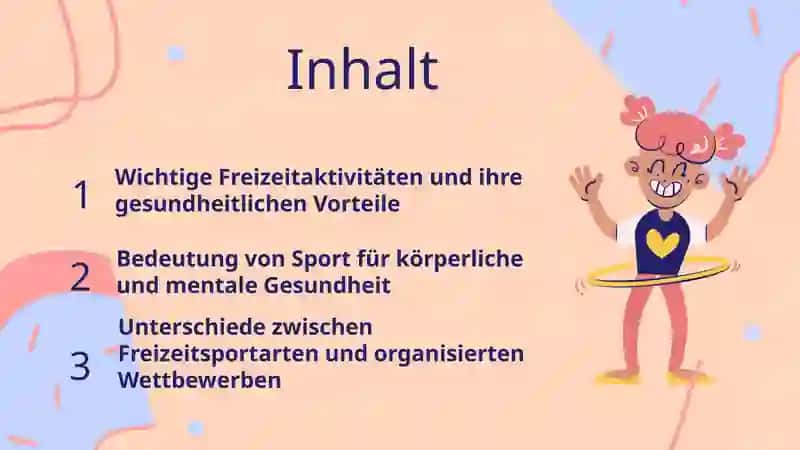 Freizeit und Sport 2