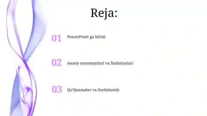 PowerPoint taqdimot dasturlari 2