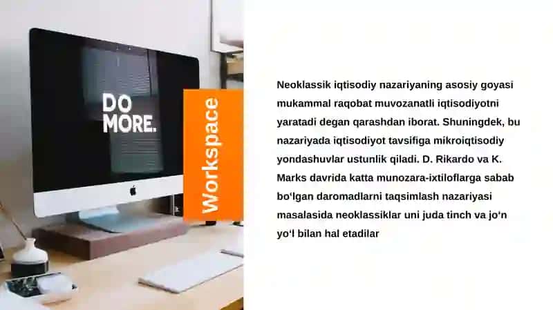 Iqtisodiy o'sishning neoklassik modellari 2