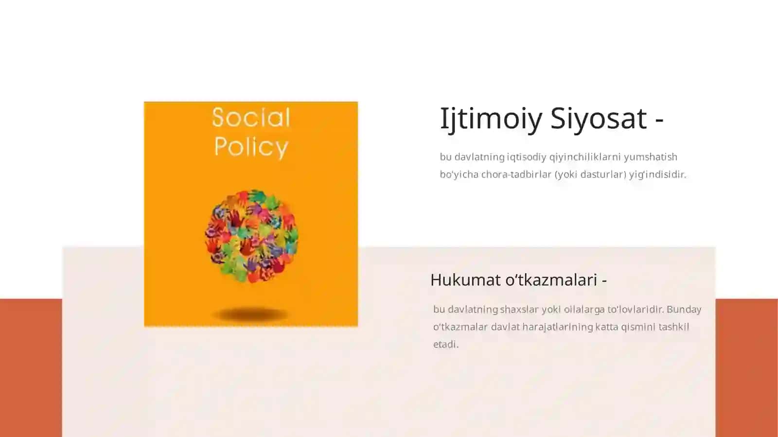 Samarali Ijtimoiy Siyosat 2