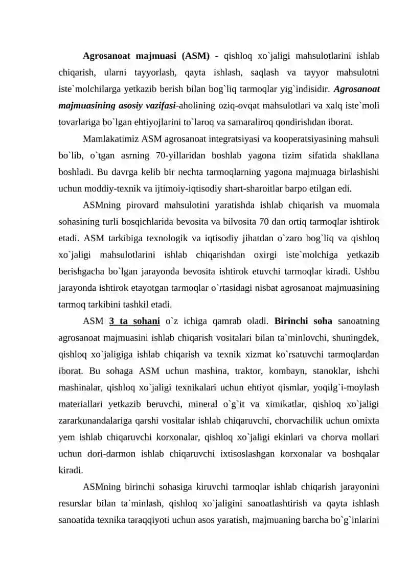 Agrosanoat majmuasi 2