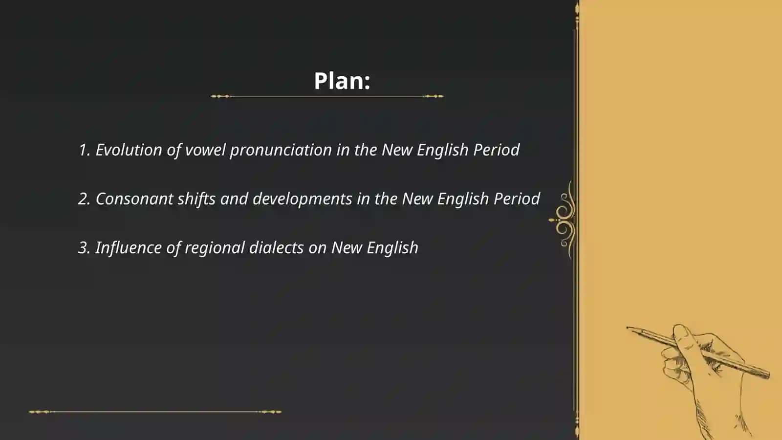 Evolution of vowel pronunciation in the New English Period 2