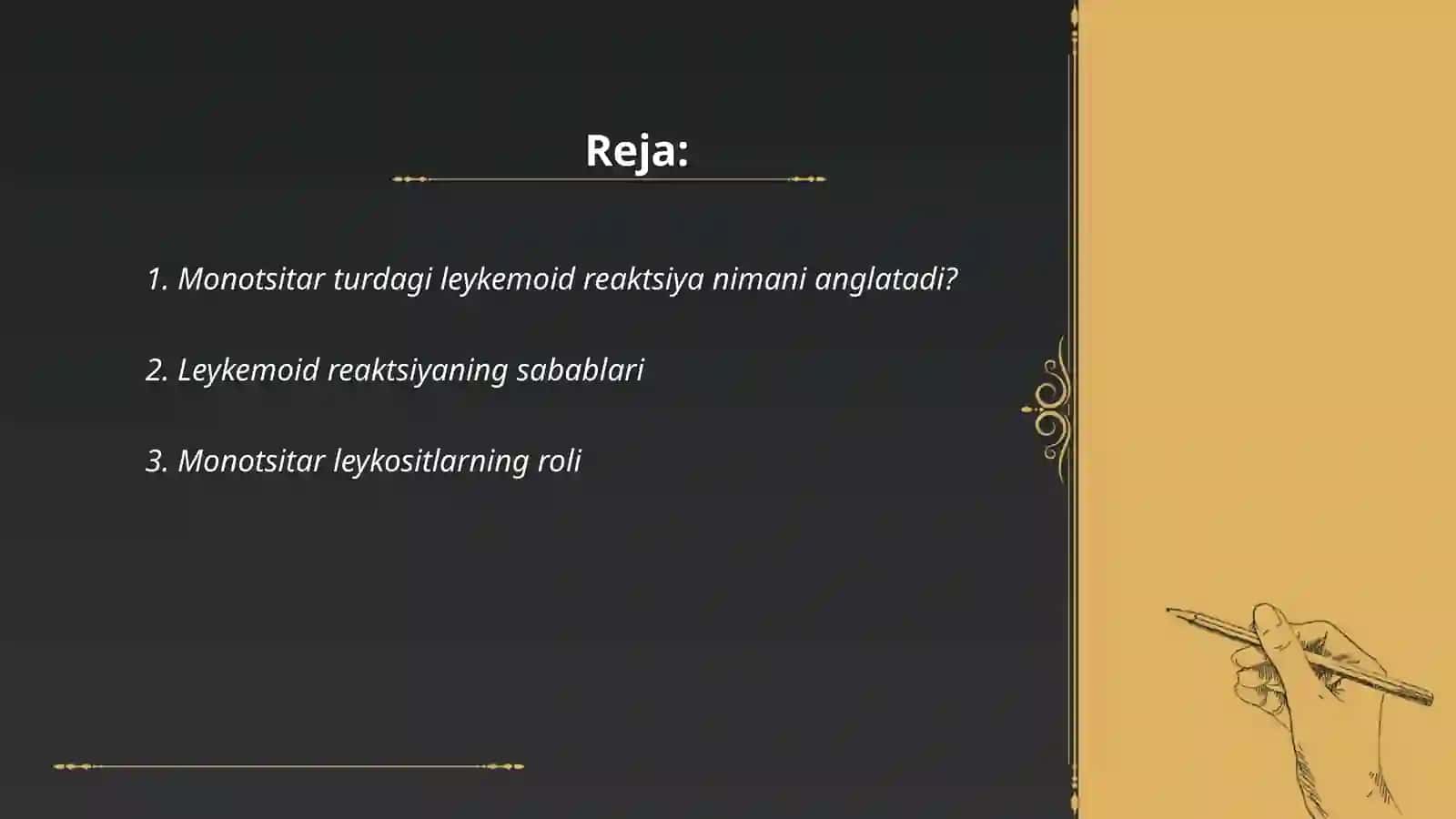 Monotsitar turdagi leykemoid reaktsiya laborator diagnostikasi 2