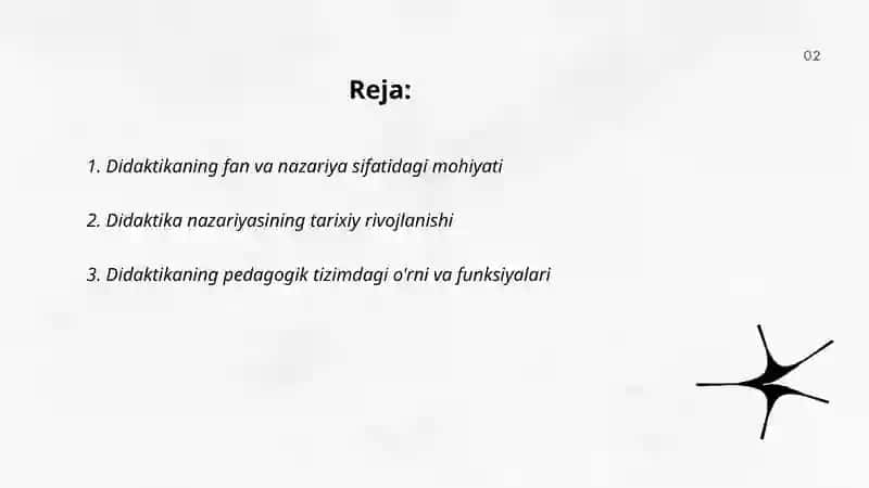 Didaktika taʼlim nazariyasi sifatida 2