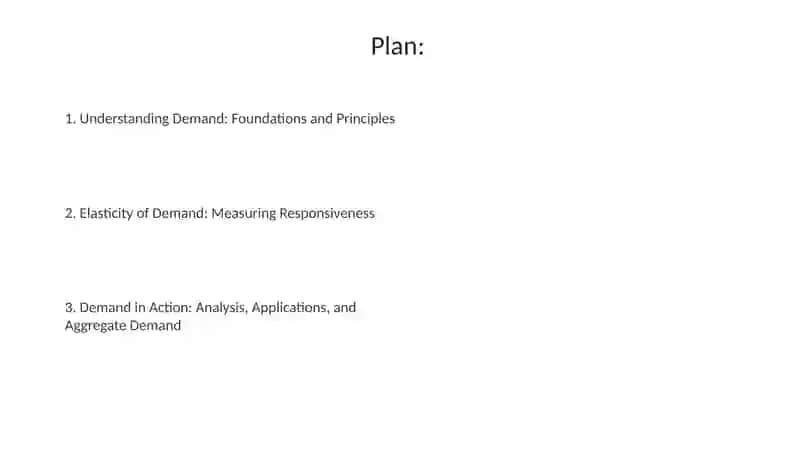 Understanding Demand: Foundations and Principles 2