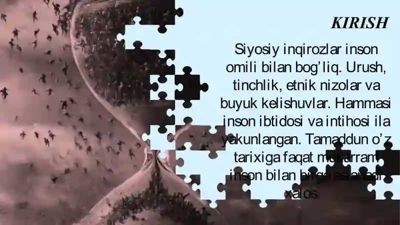 Siyosiy inqirozlarni boshqarish: MALtus tuzog’i 2