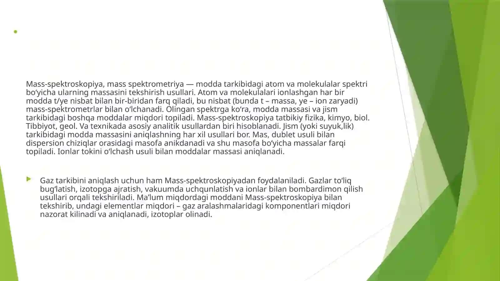 Mass-spektroskopiya 2