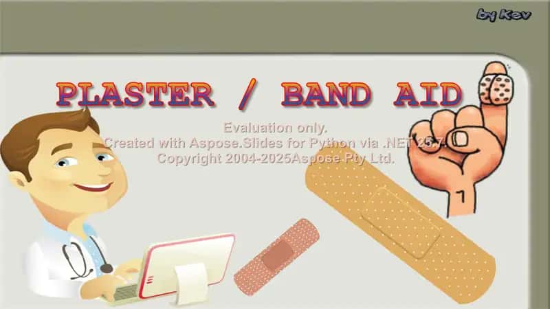 PLASTER / BAND AID 2