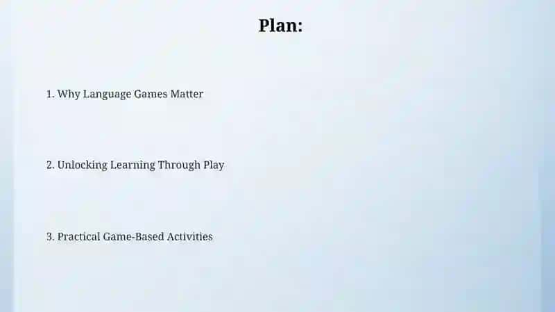 Importance of language games in English language teaching 2