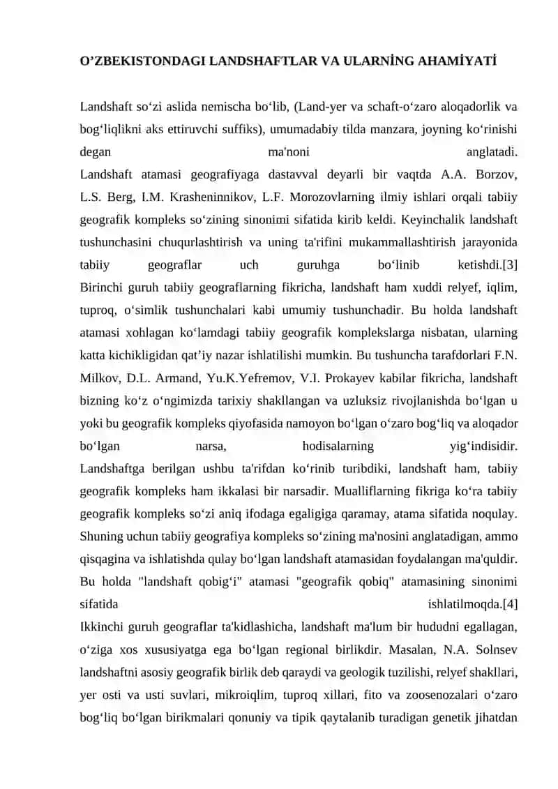 TEXNOGEN VA MADANIY LANDSHAFTLAR 2