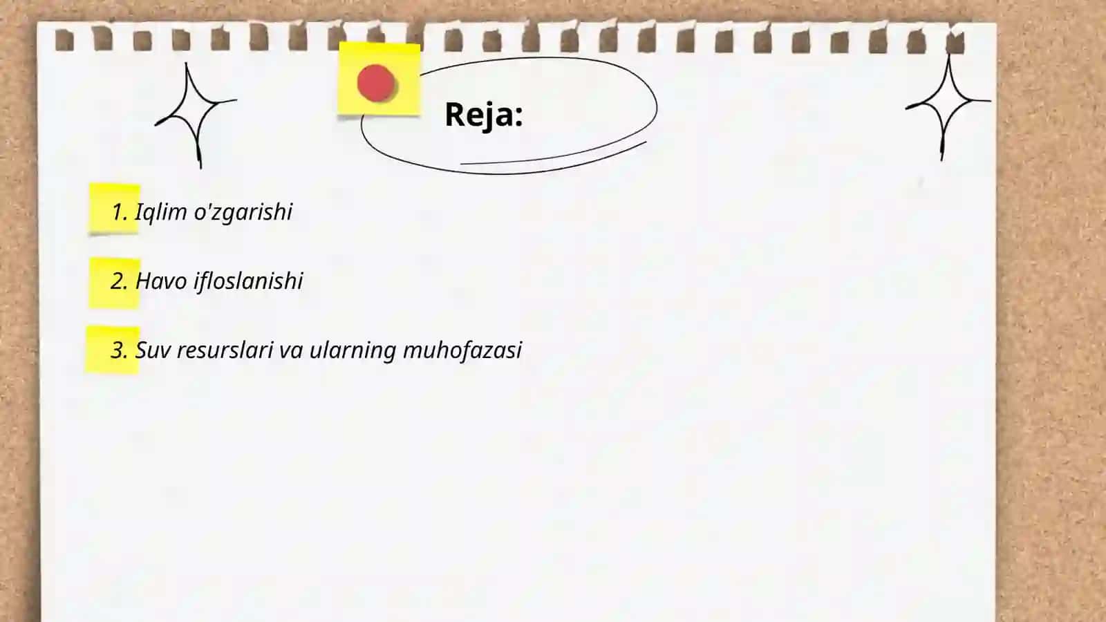 Iqlim o'zgarishi 2