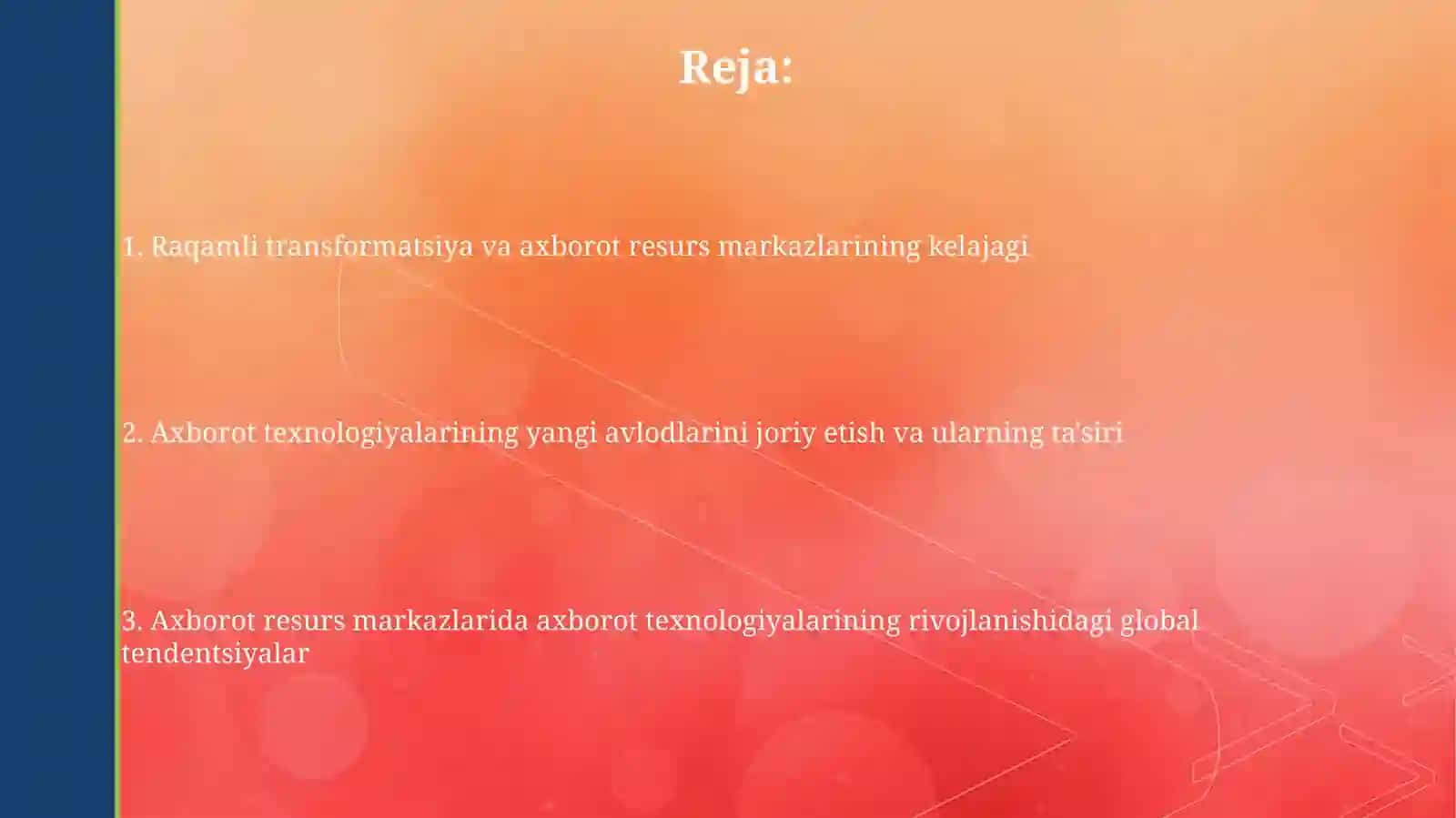 Mobil texnologiyalar va ulardan foydalanish 2