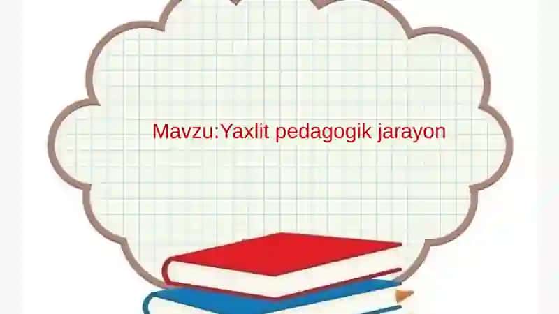 Boshlang'ich ta'lim pedagogikasi 2