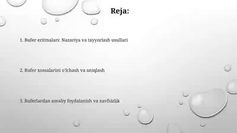 Buffer Eritmalarga Doir Tajriba Matodikalarini Yaratish 2