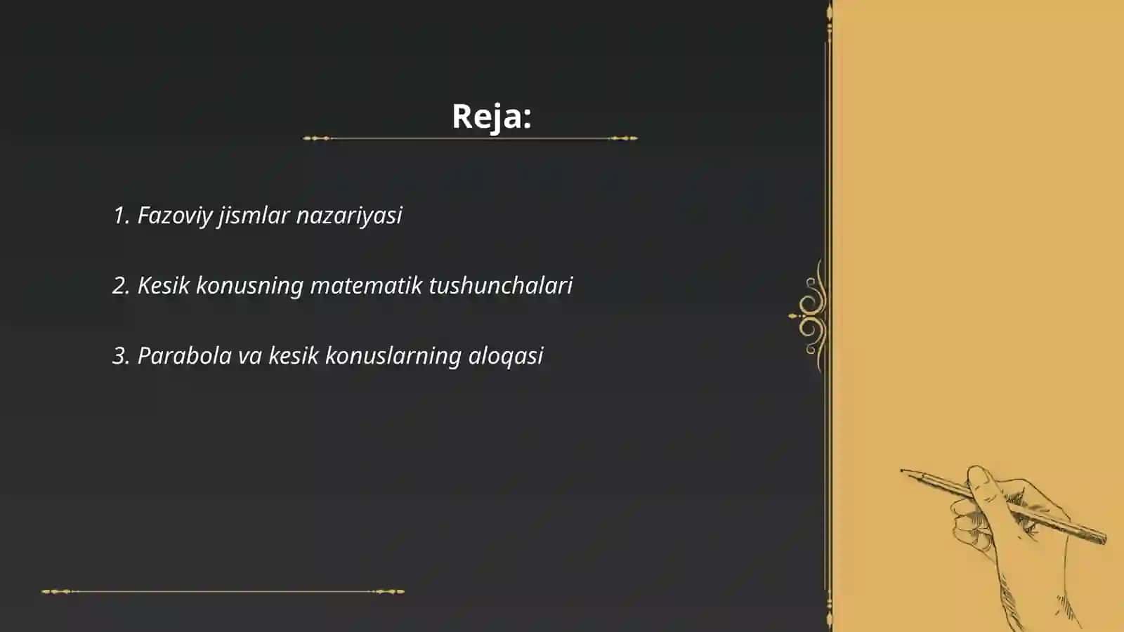 Algebra va sonlar nazariyasi 2
