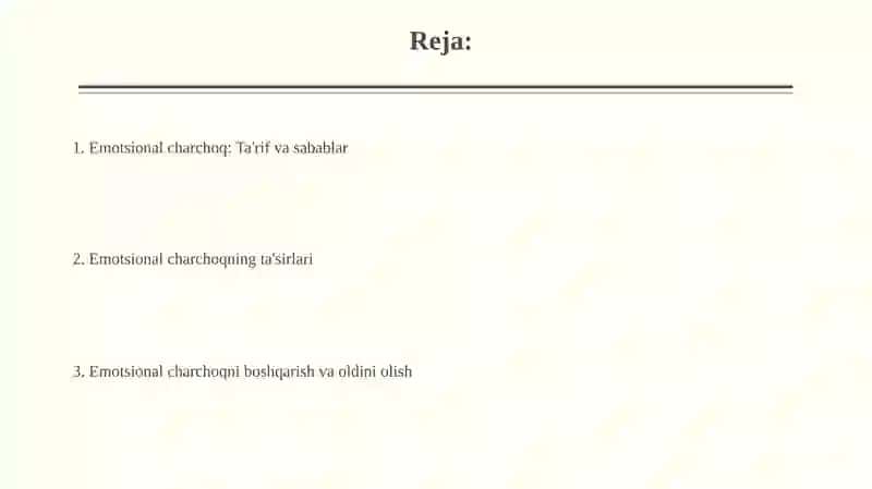 Emotsional charchoq omillari 2