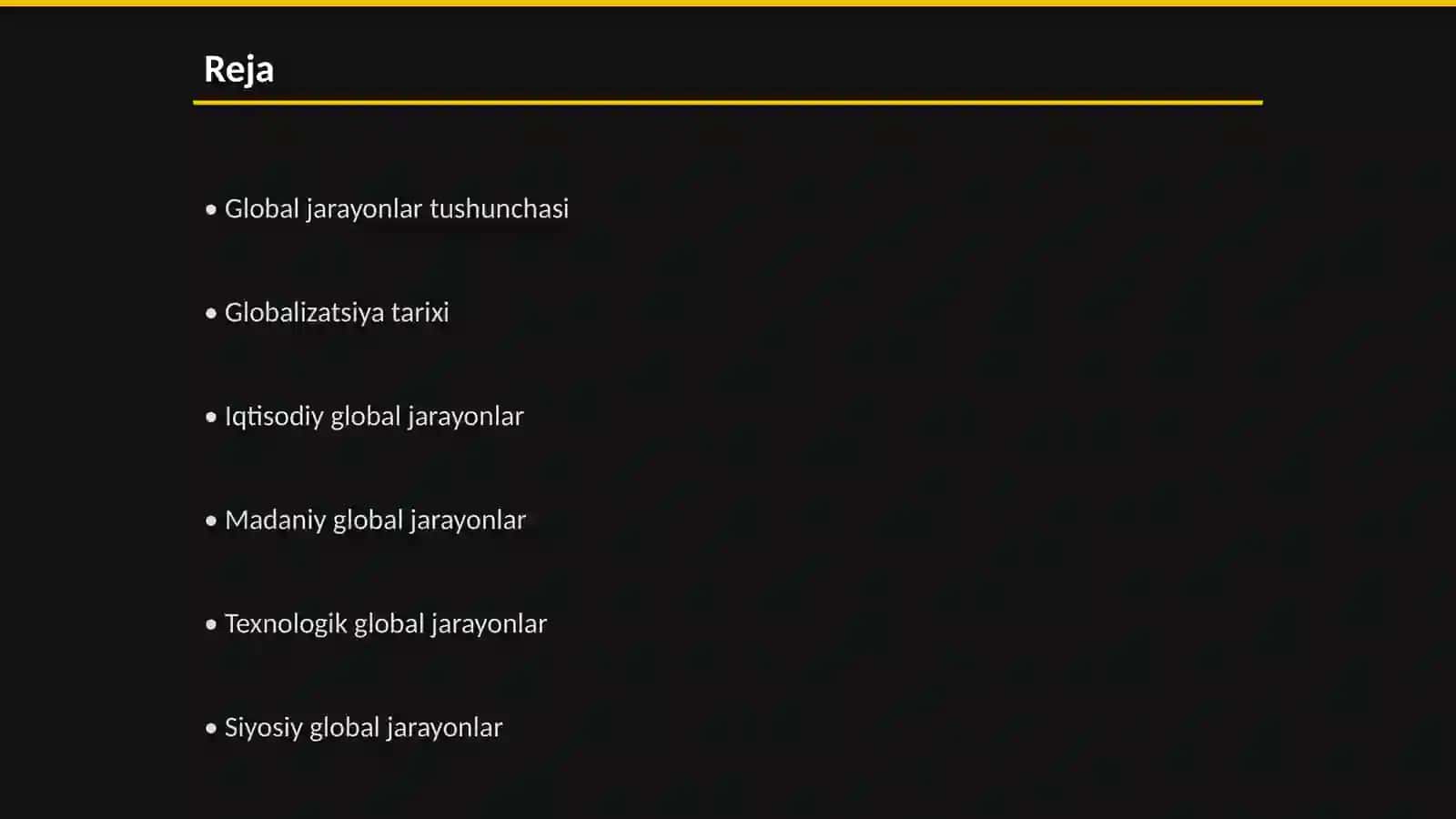 Global jarayonlar va ularning falsafiy talqini 2