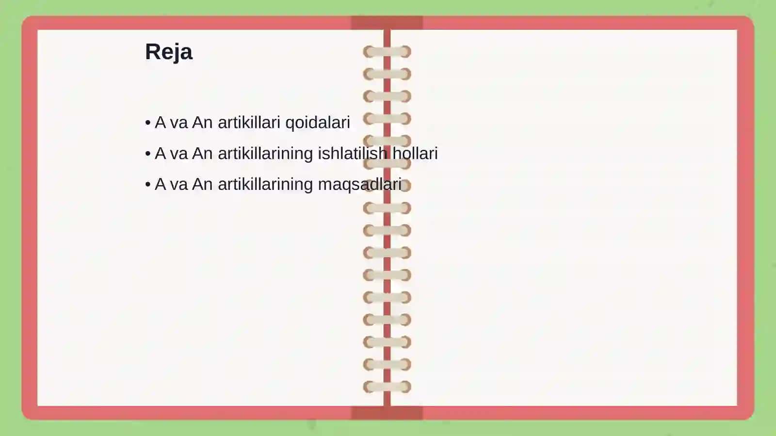 A va An artikillari 2