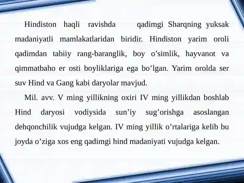 Ilk o'rta asrlarda Xitoy va Hindiston madanyati 2