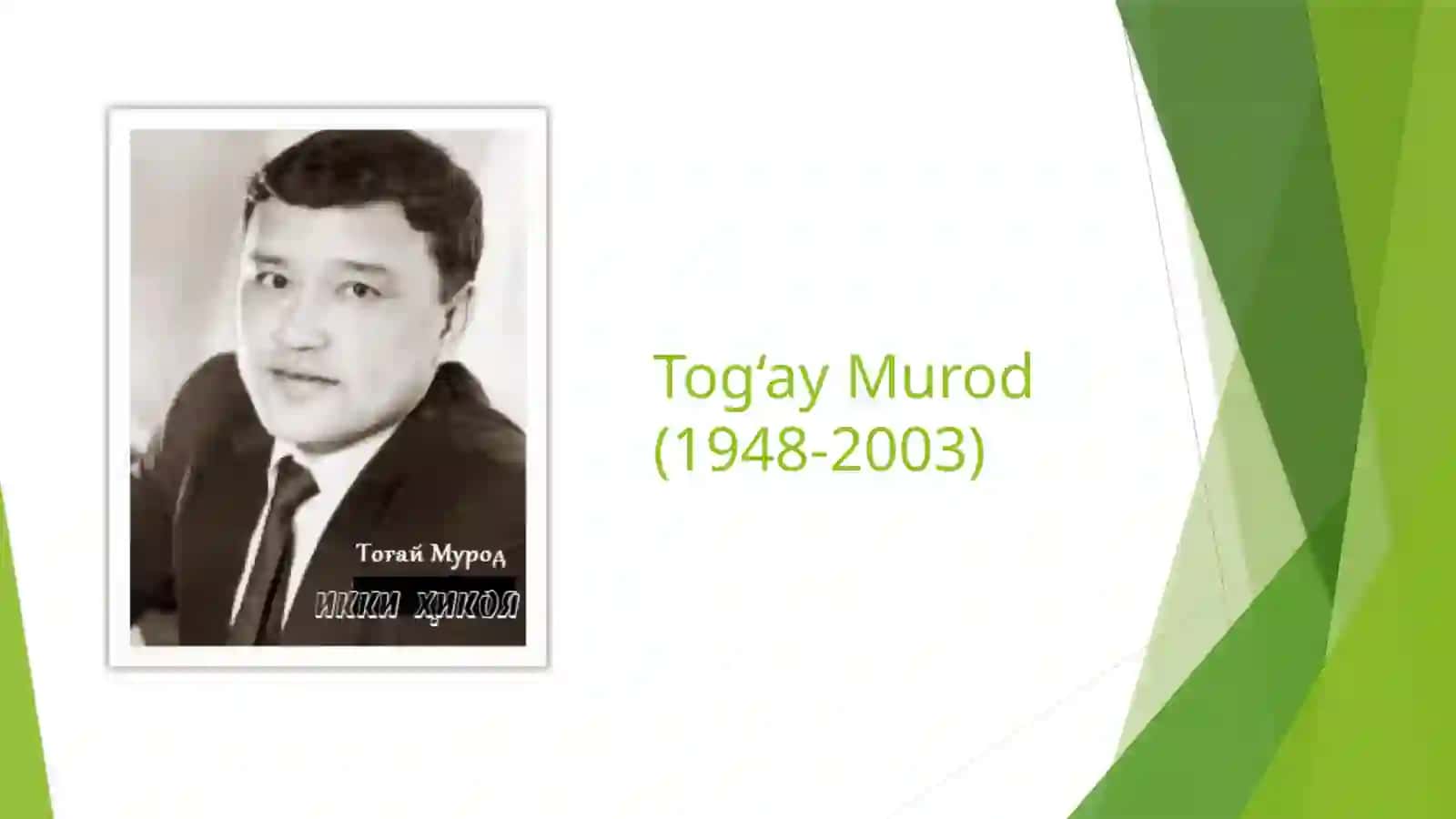 Tog‘ay Murod 2