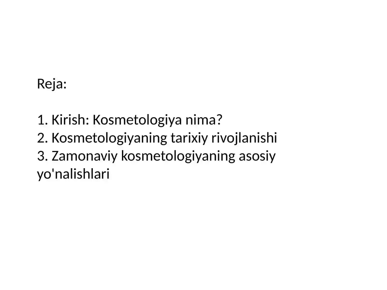 Zamonaviy kosmetologiya 2