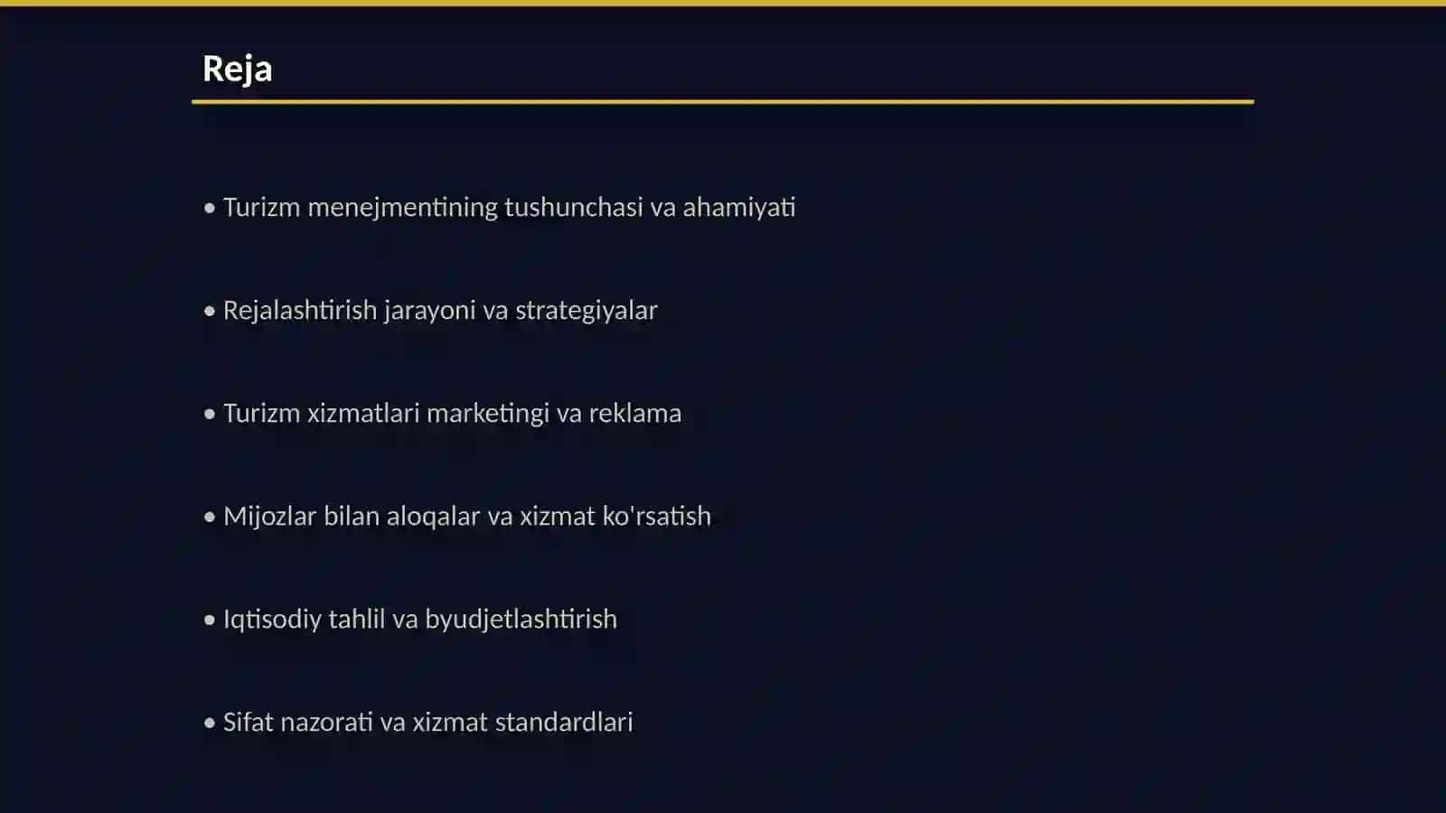 Turizm menejmentining asosiy funksiyalari 2