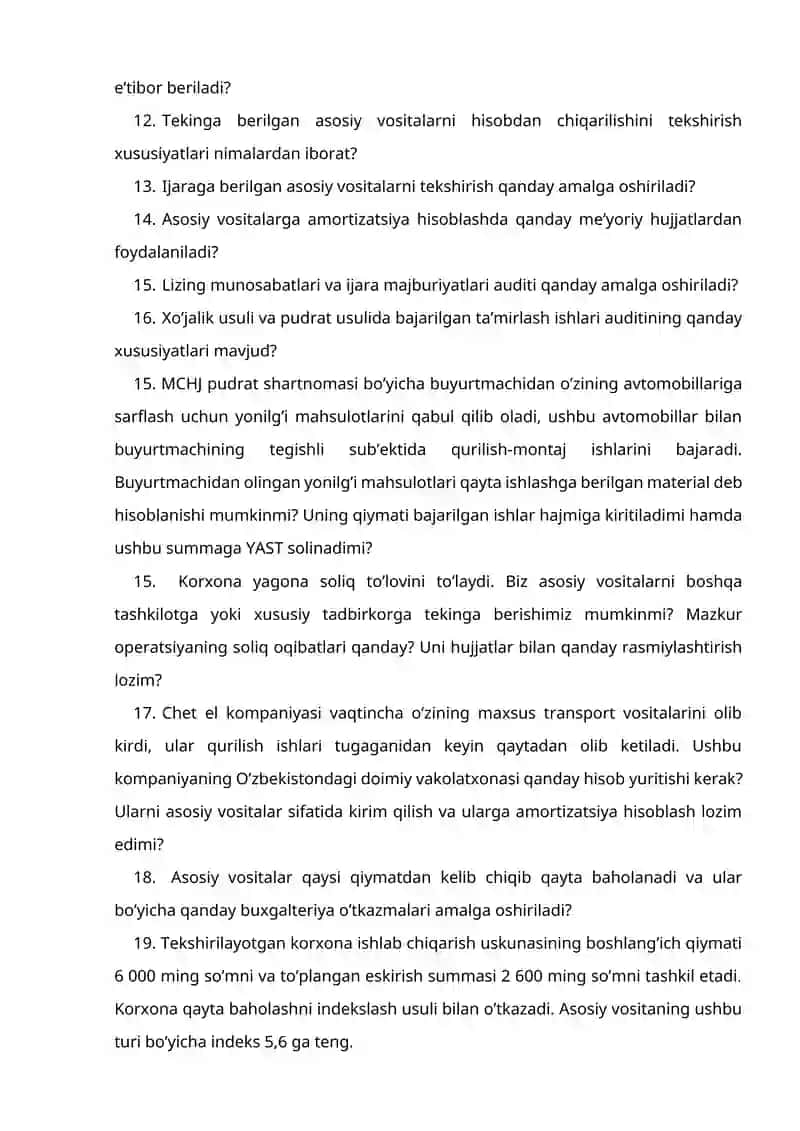 TA’MINOT JARAYONI AUDITI 2