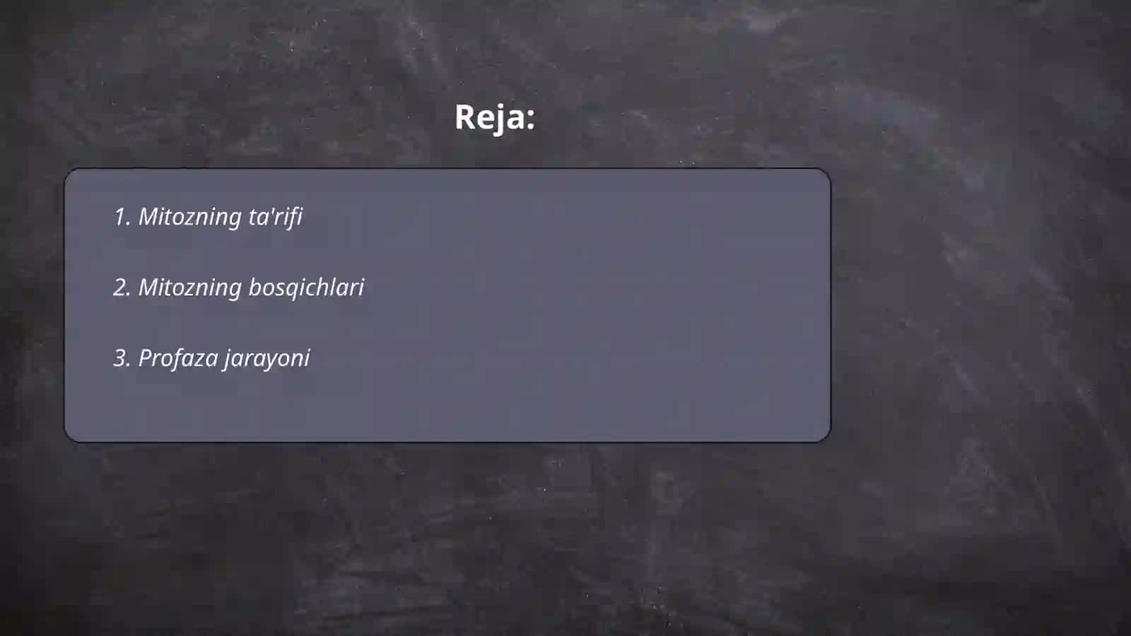 Mitozning fazalari 2