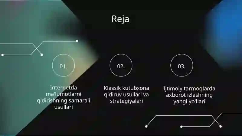 Internetda Ma'lumot Qidirish Kirish 2
