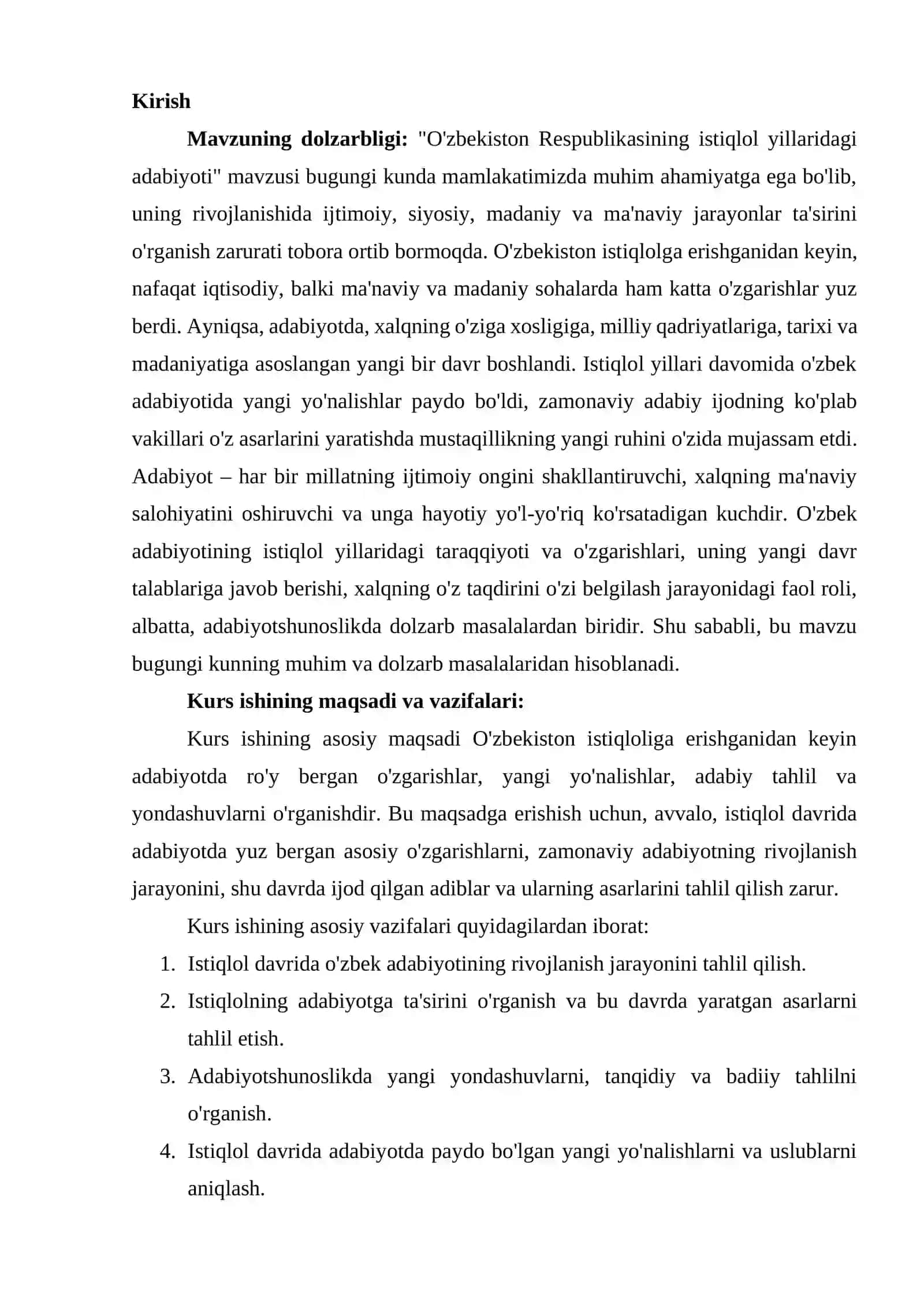 ISTIQLOL VA ADABIYOT 2