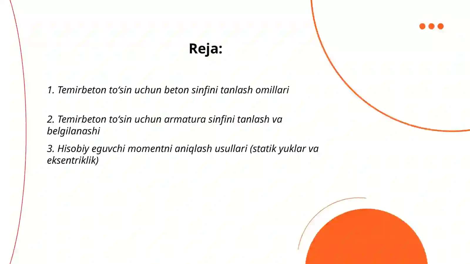 Temirbeton toʻsinning beton va armatura sinflari 2