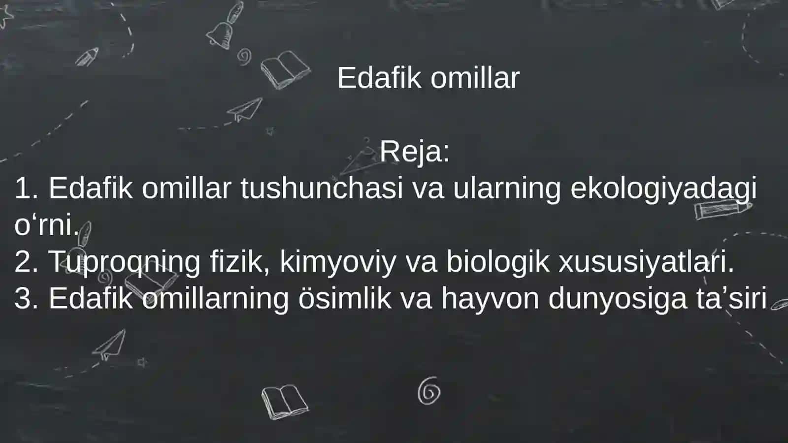Edafikomillar 2