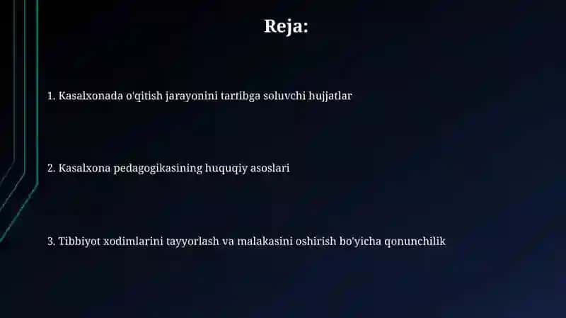 Gospital pedagogikaning huquqiy asoslari 2