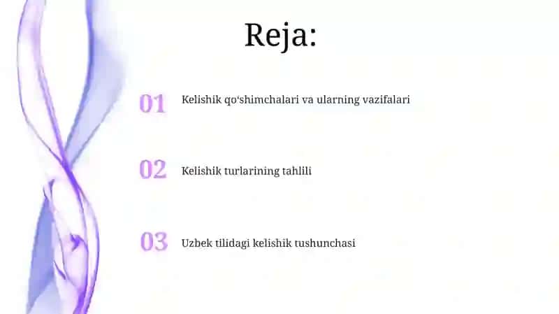 Sifatlarning kelishik shakllari 2