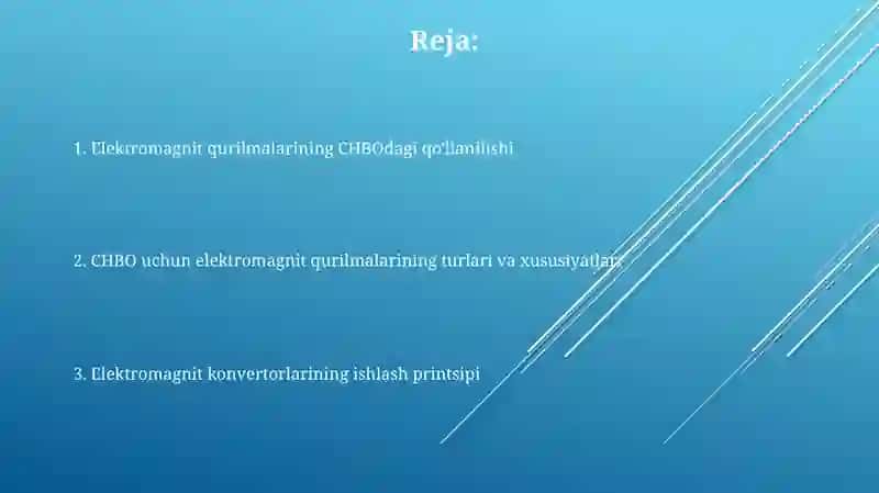 Elektromagnit asboblar 2