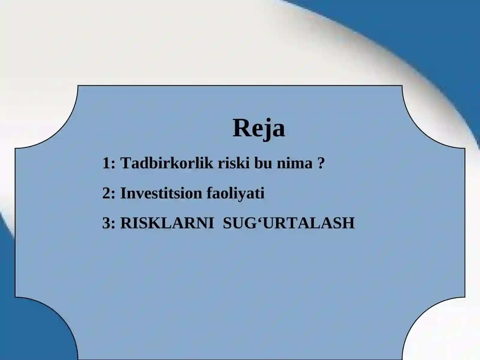 Tadbirkorlik faoliyatidagi shartnomalarning turlari 2