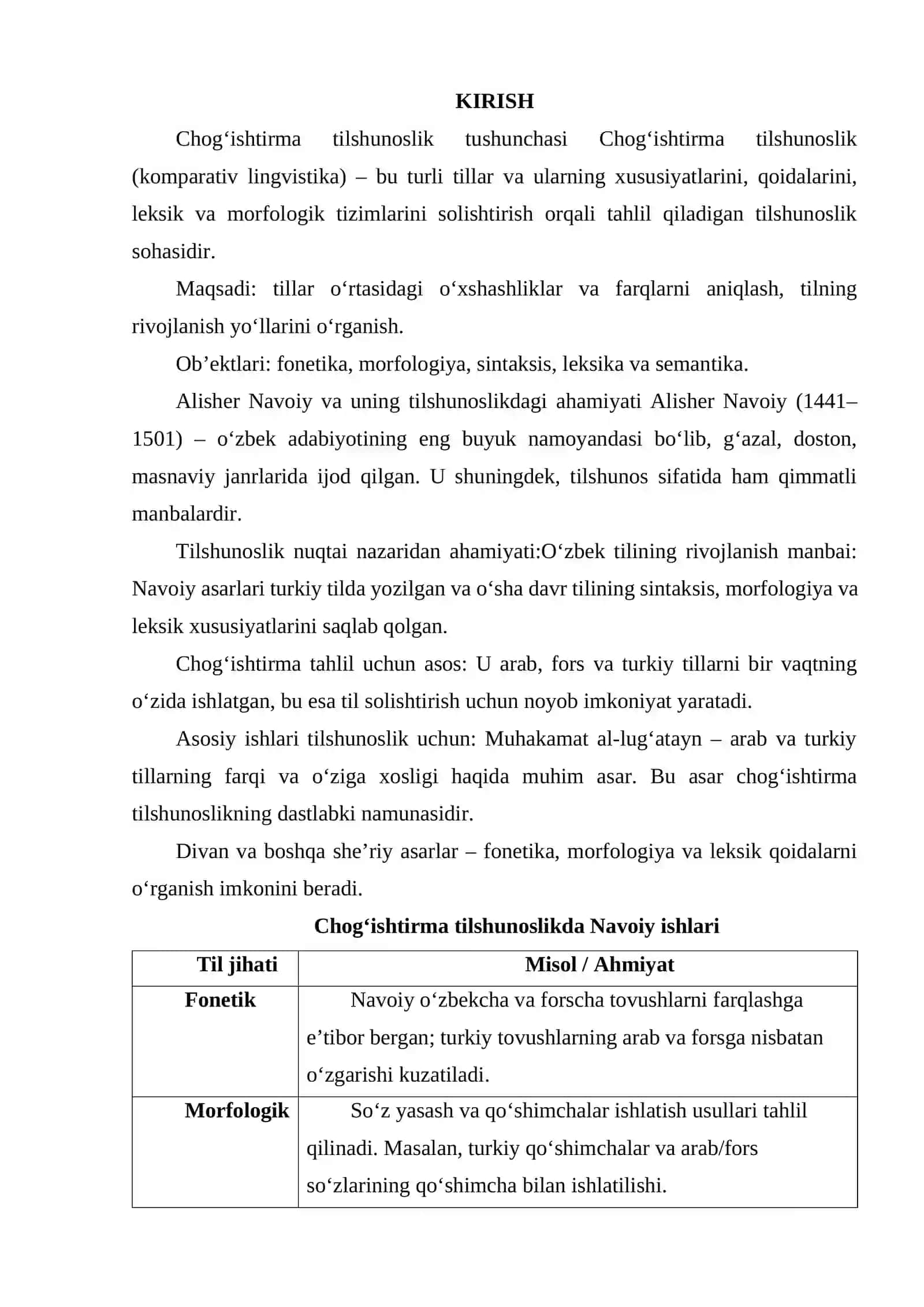 ALISHER NAVOIY VA CHOG‘ISHTIRMA TILSHUNOSLIK 2