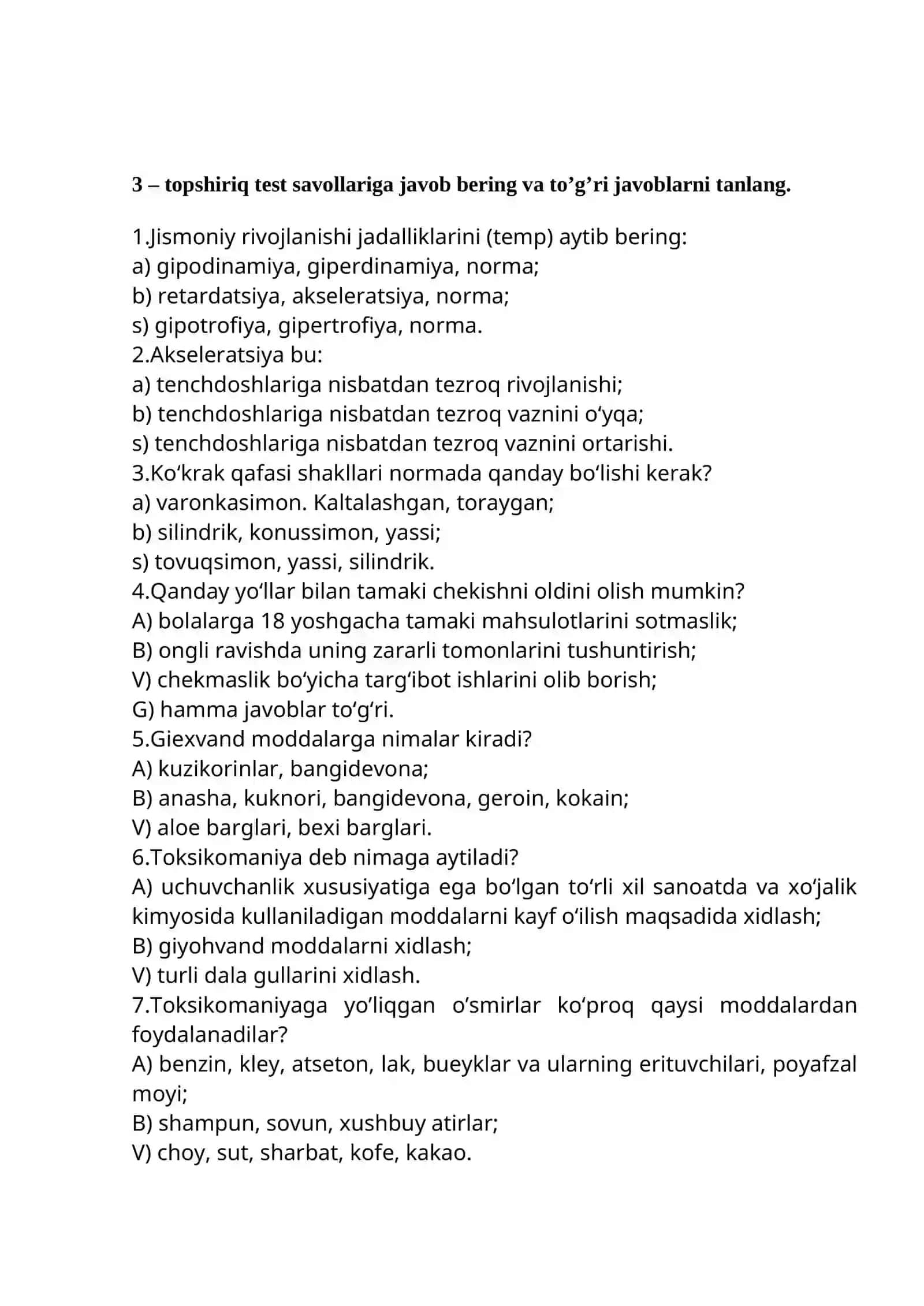 Bolalar anatomiya 2