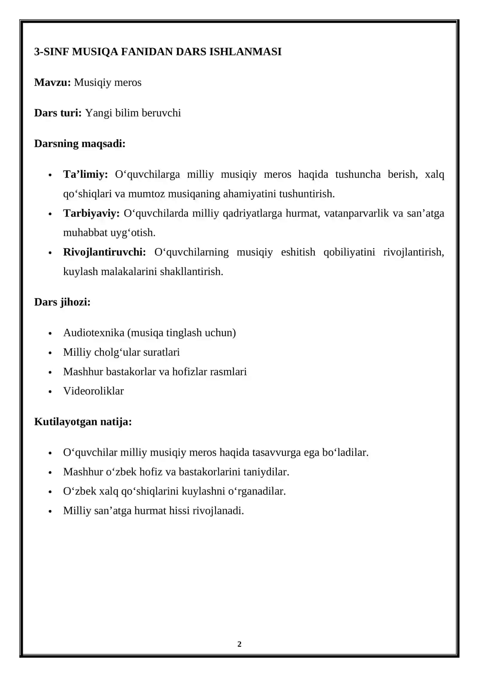 3-SINF MUSIQA FANIDAN DARS ISHLANMASI 2