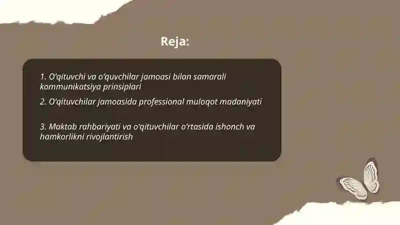 Samarali kommunikatsiya prinsiplari 2