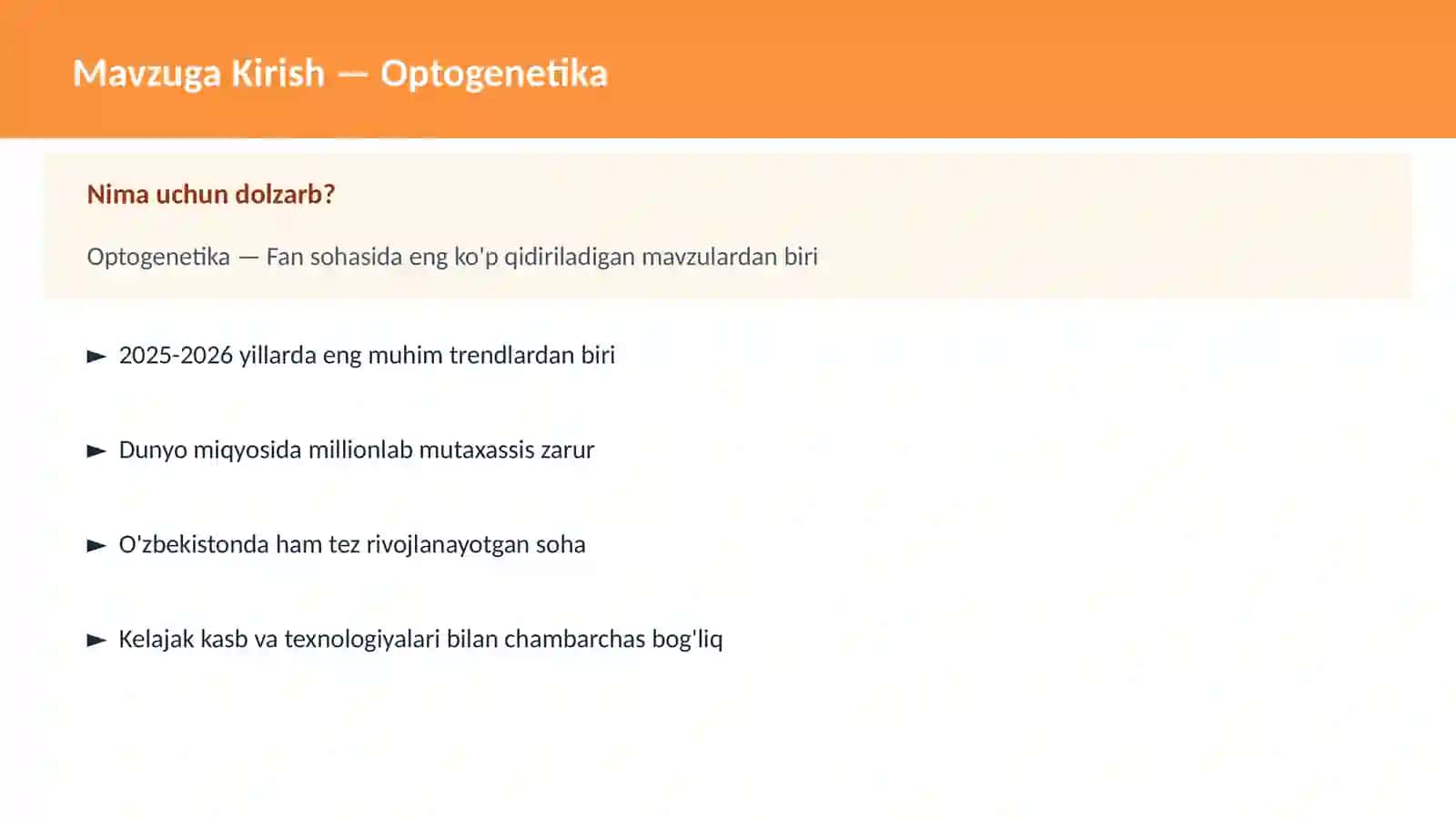 Optogenetika 2