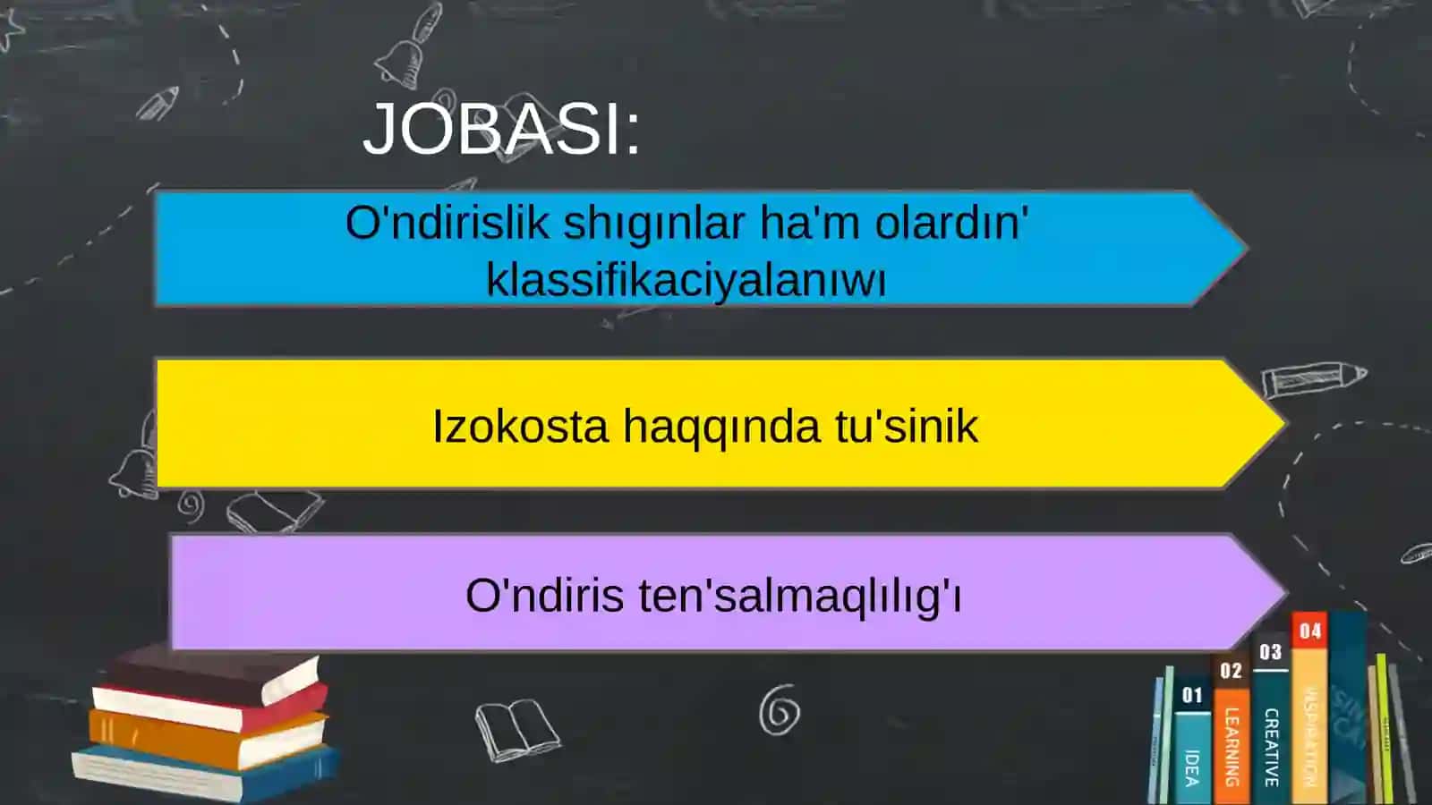 O'NDIRIS QA'REJETLERI 2