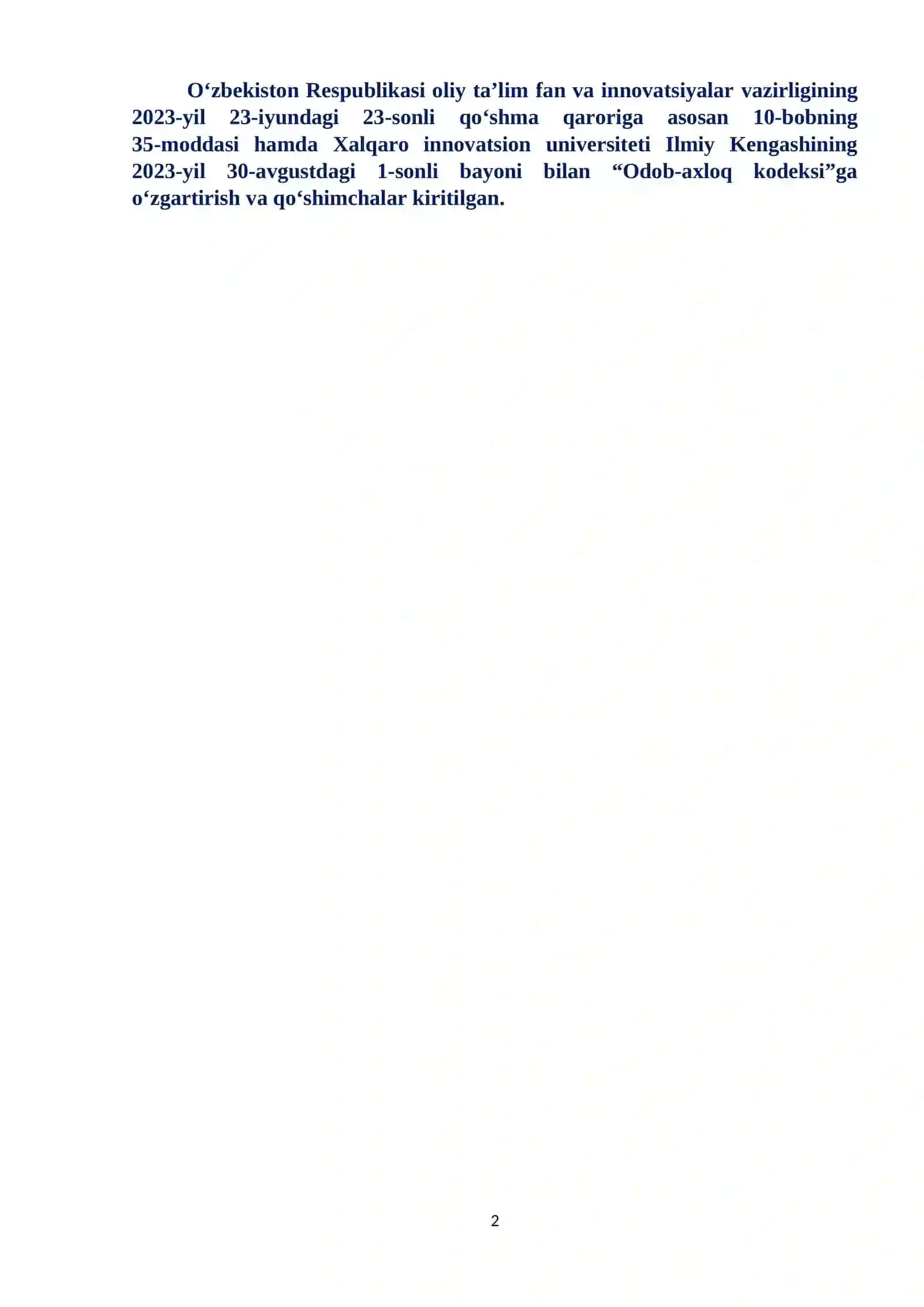 Xalqaro innovatsion universiteti 2