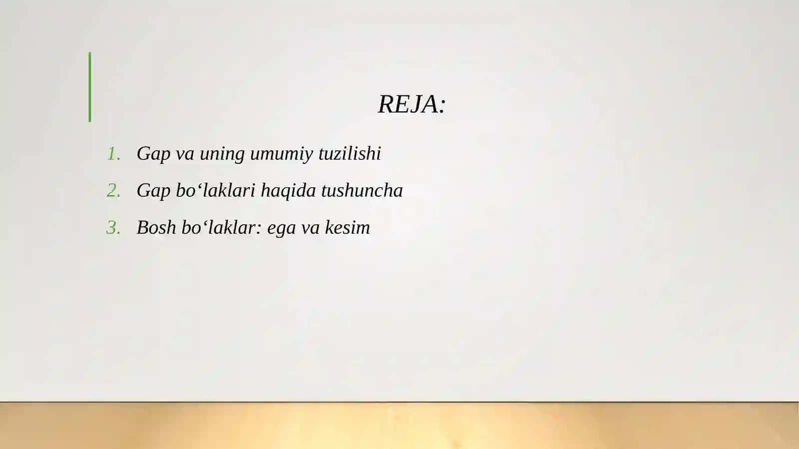 GAP BO‘LAKLARI 2