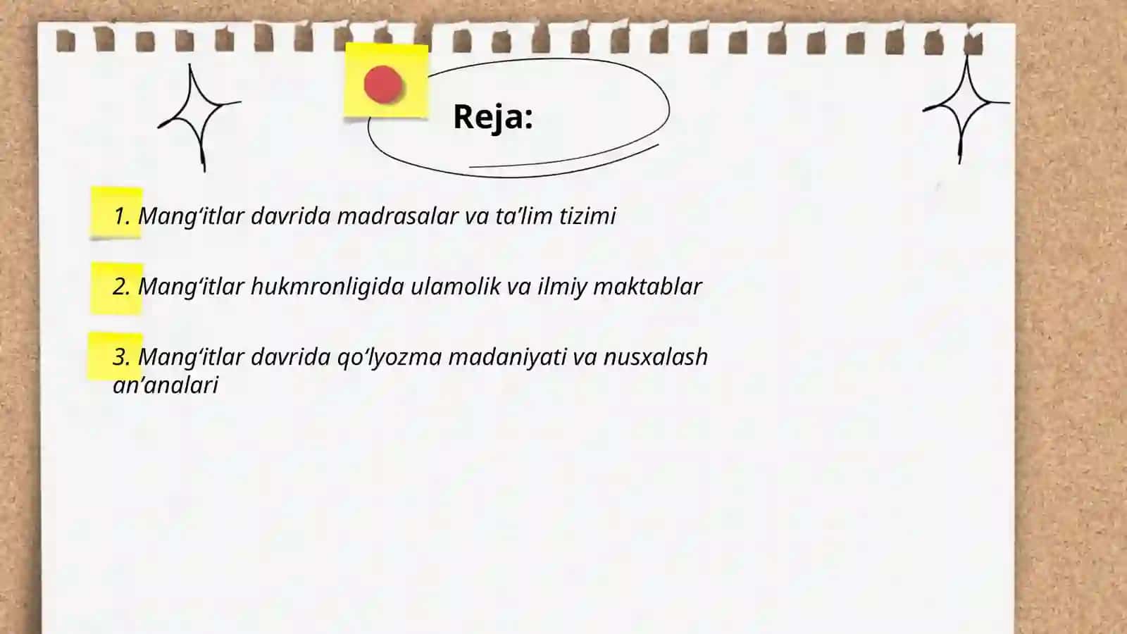 Mangʻitlar Davrida Ilm - Fan va Madaniyat 2