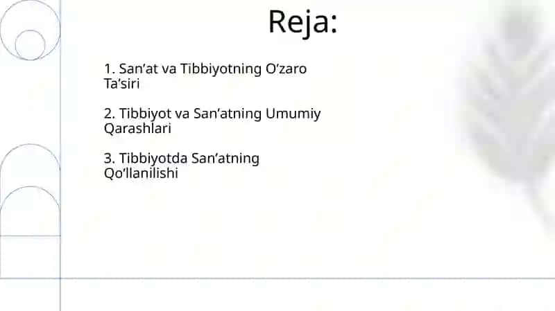 Tibbiyot va San'at 2