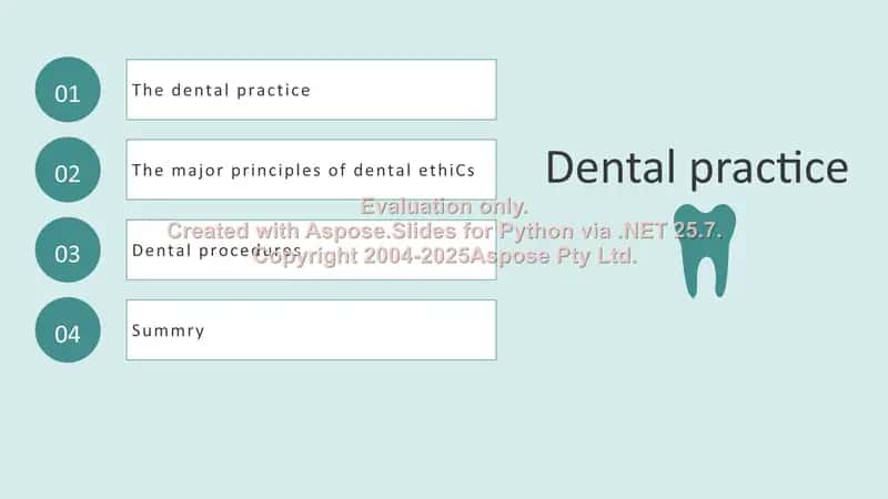 "The dental practice" 2