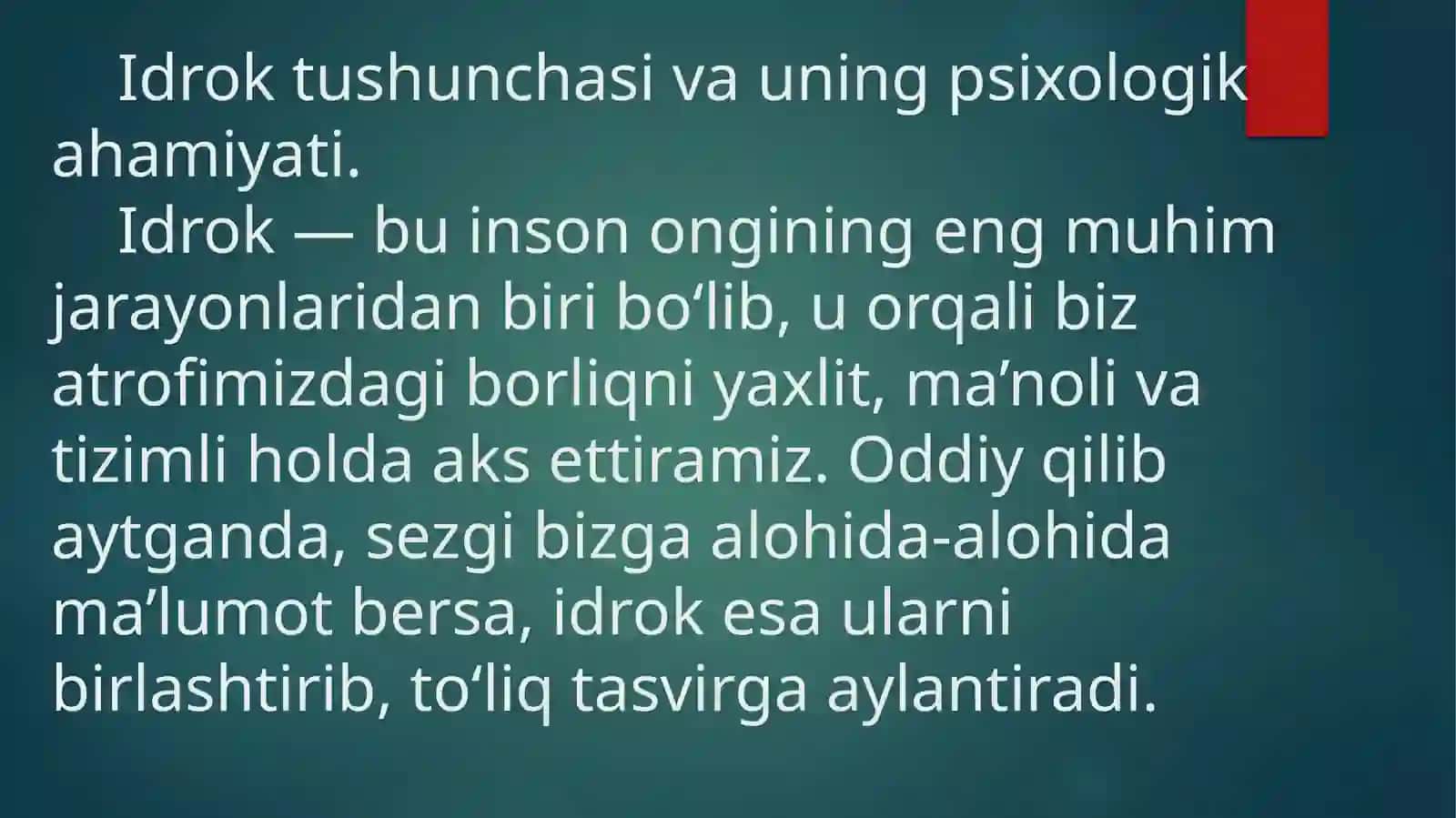 IDROKNING TURLARI 2